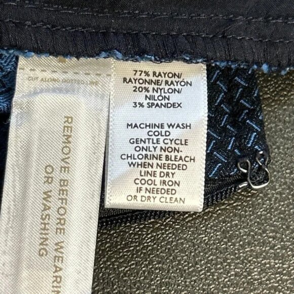 LOFT Women’s Size 2 Mini Skirt Pockets Coquette Preppy Acadamia Flirty Fairy - Picture 9 of 14